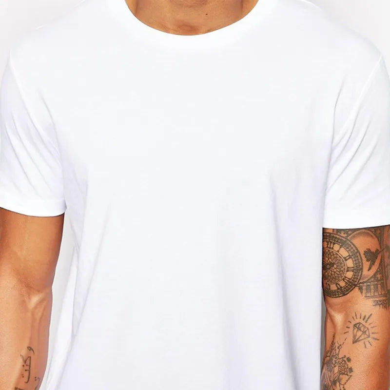 Men's Long T-shirt Tops Hip Hop