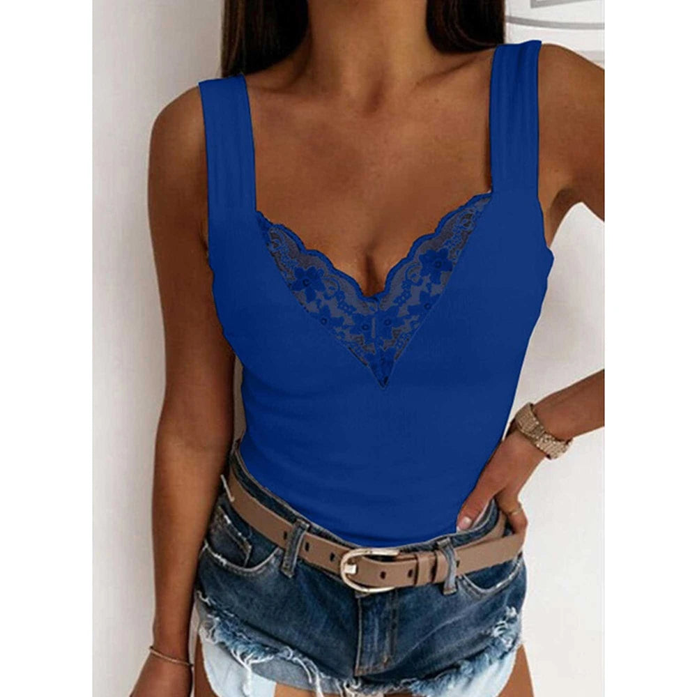 Lace Tank Top For Ladies