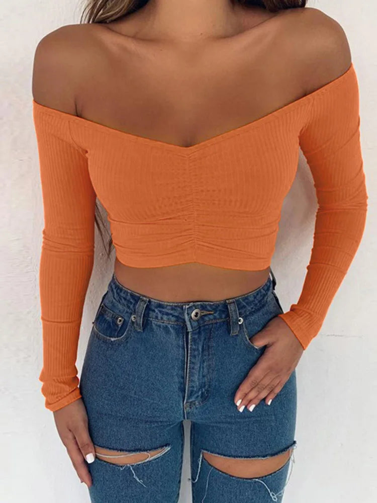 Women T-shirts sexy and club fashion