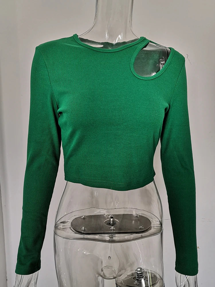 Ribber Knitted T-Shirt