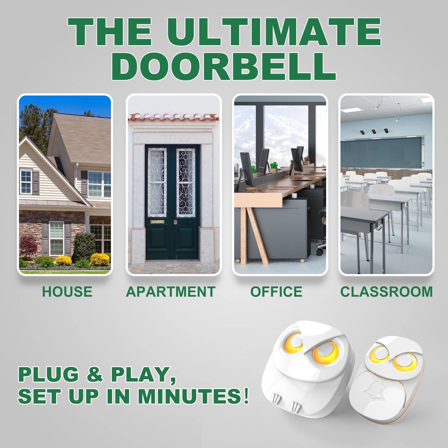 HTZSAFE Wireless Doorbell