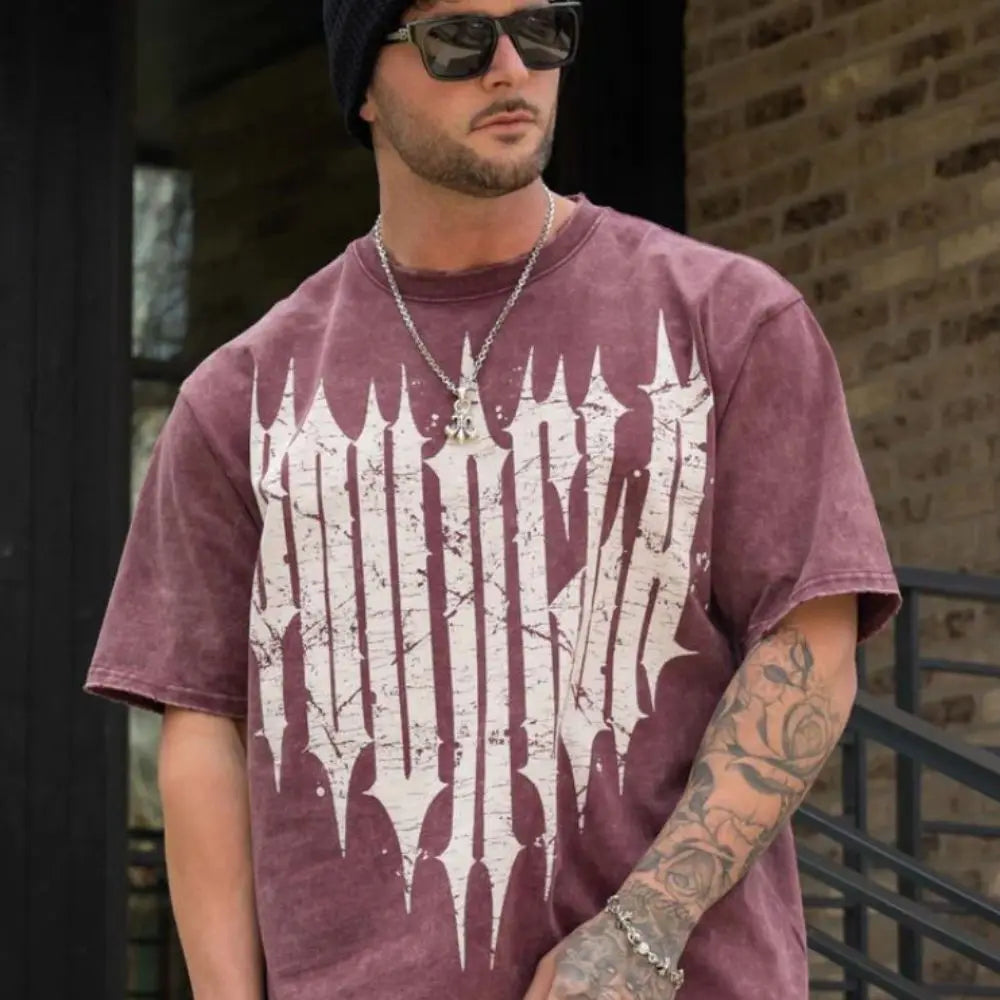 Men cotton T-shirts